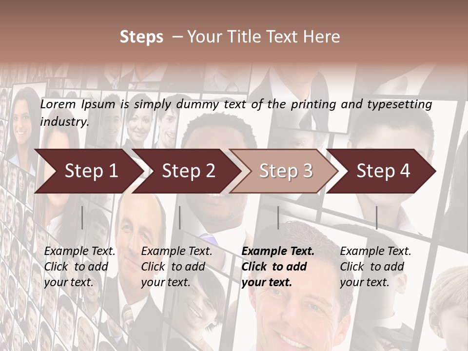 Adults Sunny Young PowerPoint Template
