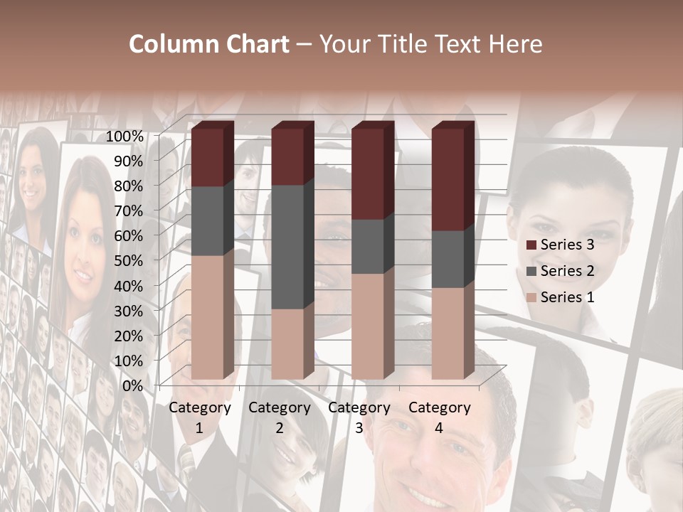 Adults Sunny Young PowerPoint Template