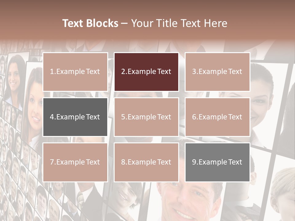 Adults Sunny Young PowerPoint Template