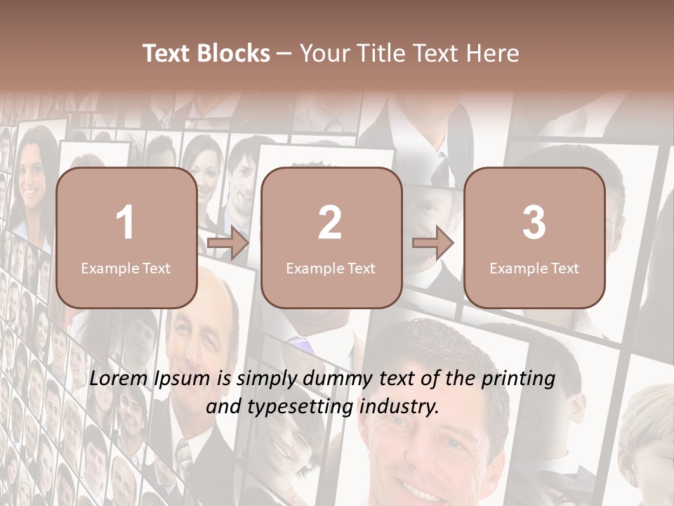 Adults Sunny Young PowerPoint Template