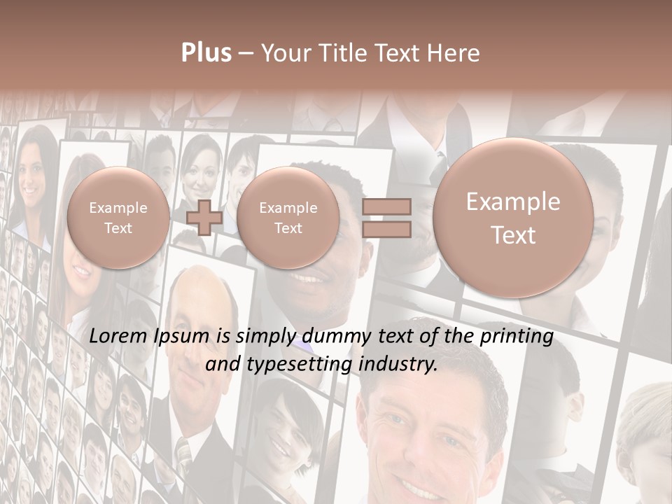 Adults Sunny Young PowerPoint Template