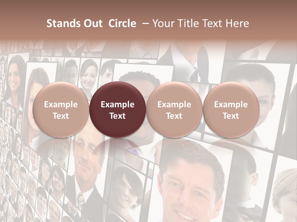 Adults Sunny Young PowerPoint Template