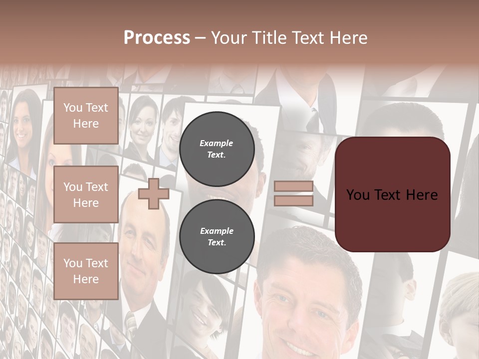 Adults Sunny Young PowerPoint Template