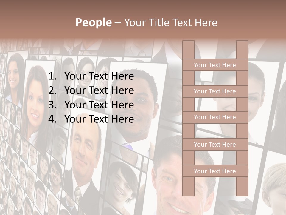 Adults Sunny Young PowerPoint Template