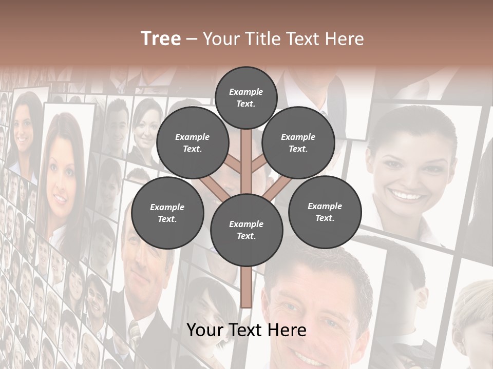 Adults Sunny Young PowerPoint Template