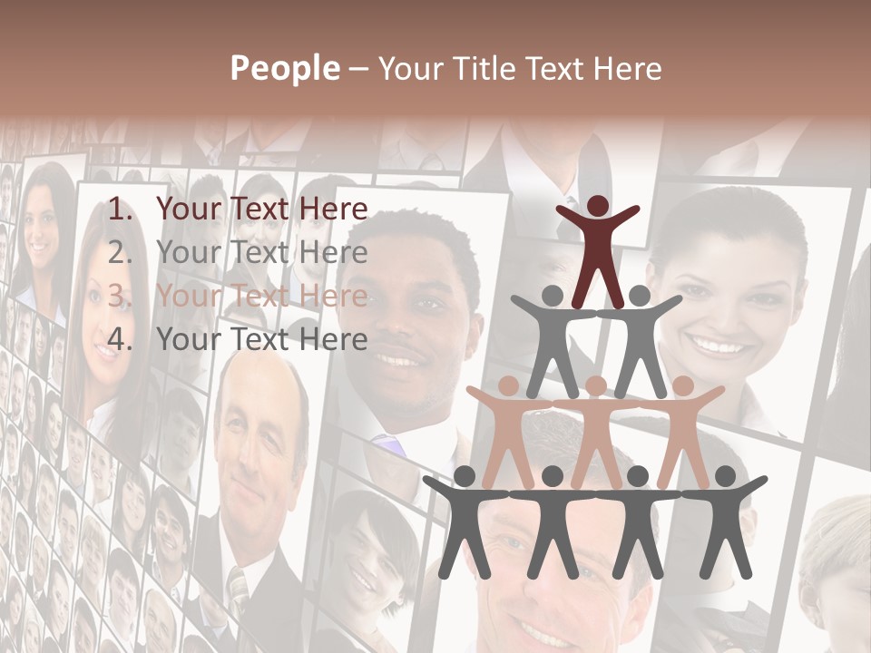 Adults Sunny Young PowerPoint Template