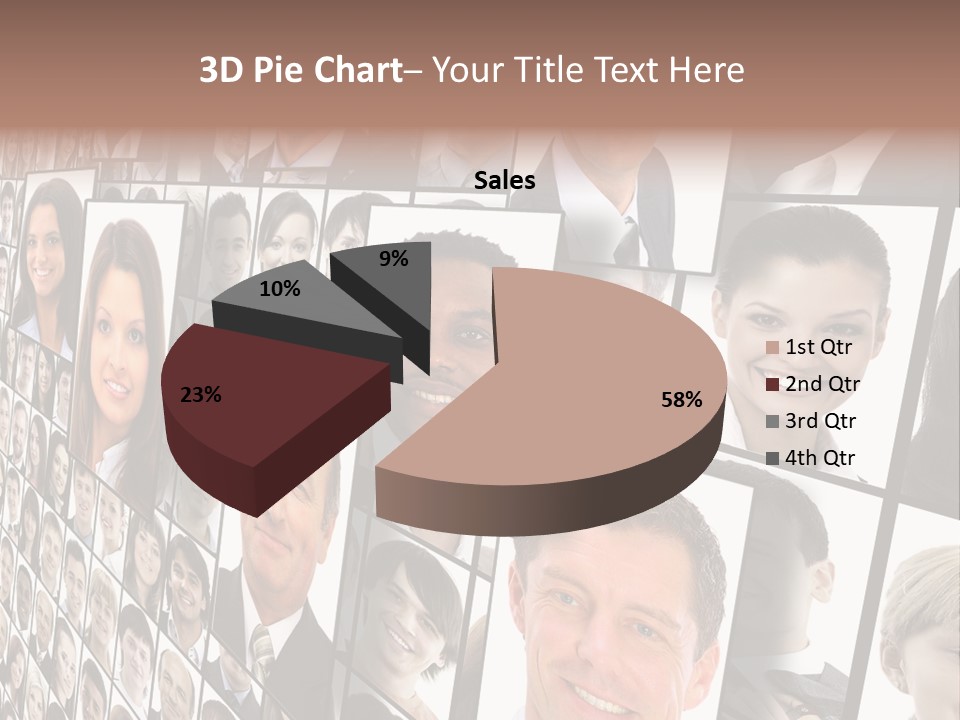 Adults Sunny Young PowerPoint Template