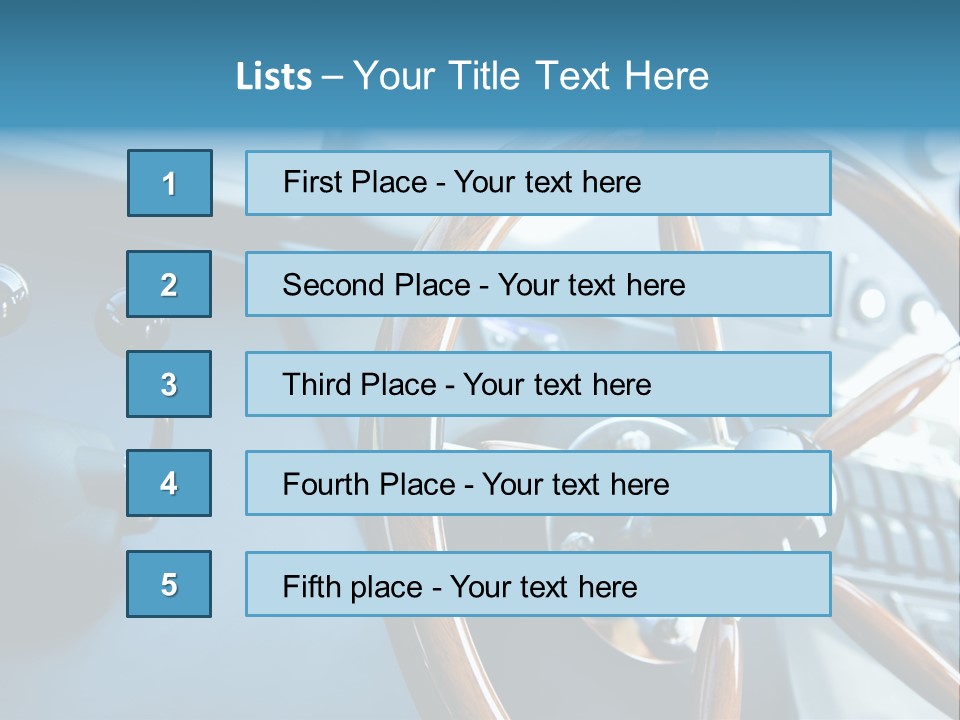 Marine Journey Energy PowerPoint Template