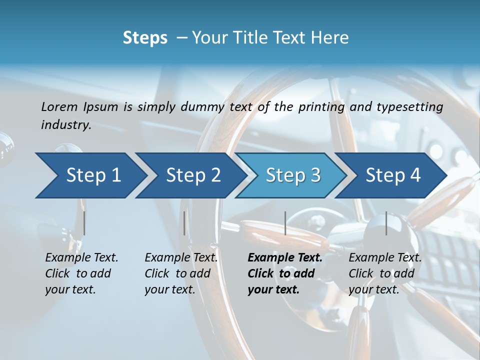Marine Journey Energy PowerPoint Template