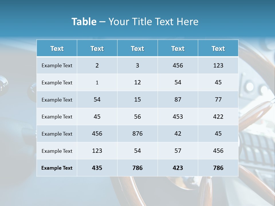 Marine Journey Energy PowerPoint Template