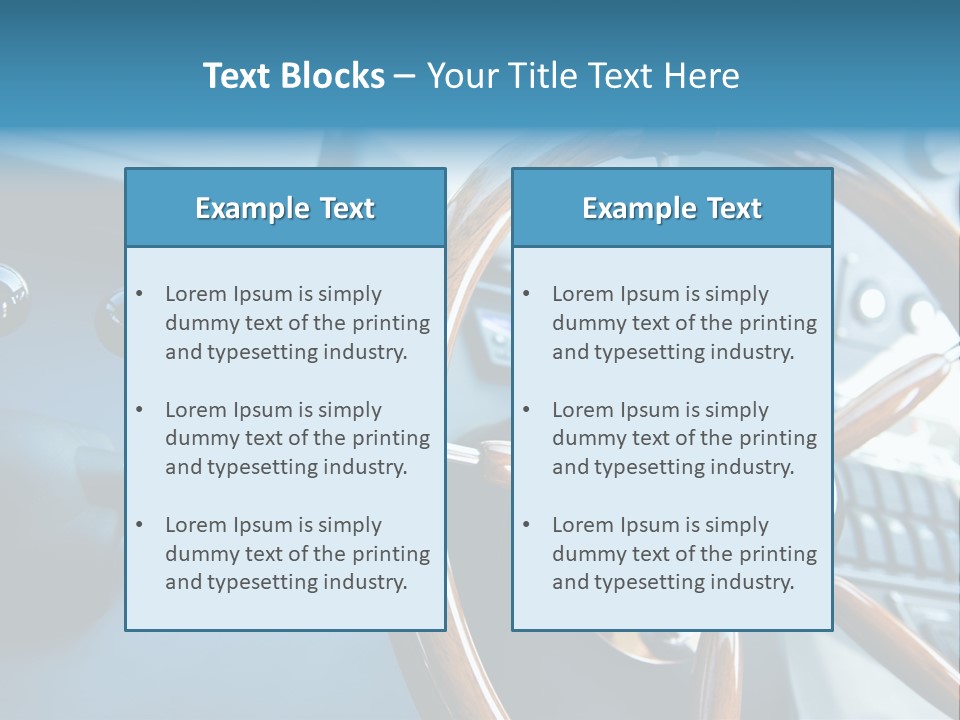 Marine Journey Energy PowerPoint Template