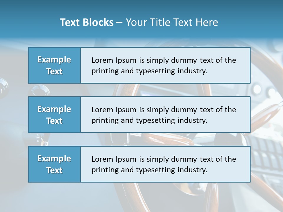 Marine Journey Energy PowerPoint Template