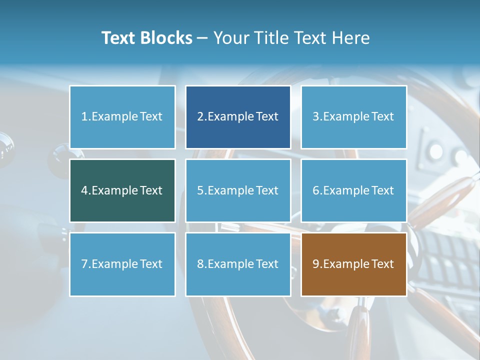Marine Journey Energy PowerPoint Template