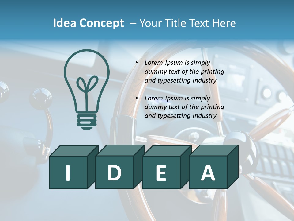Marine Journey Energy PowerPoint Template