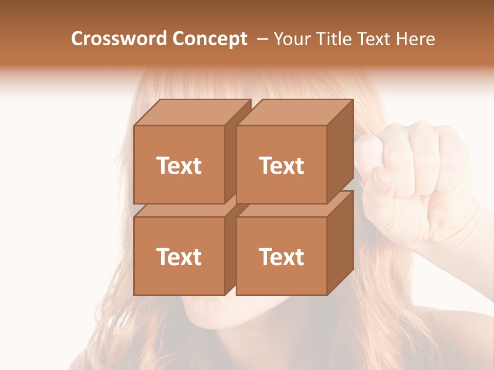 Spy Magnifying Shot PowerPoint Template