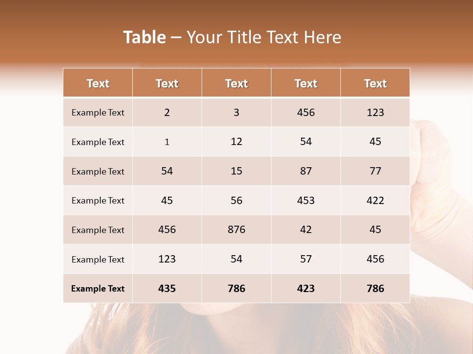 Spy Magnifying Shot PowerPoint Template