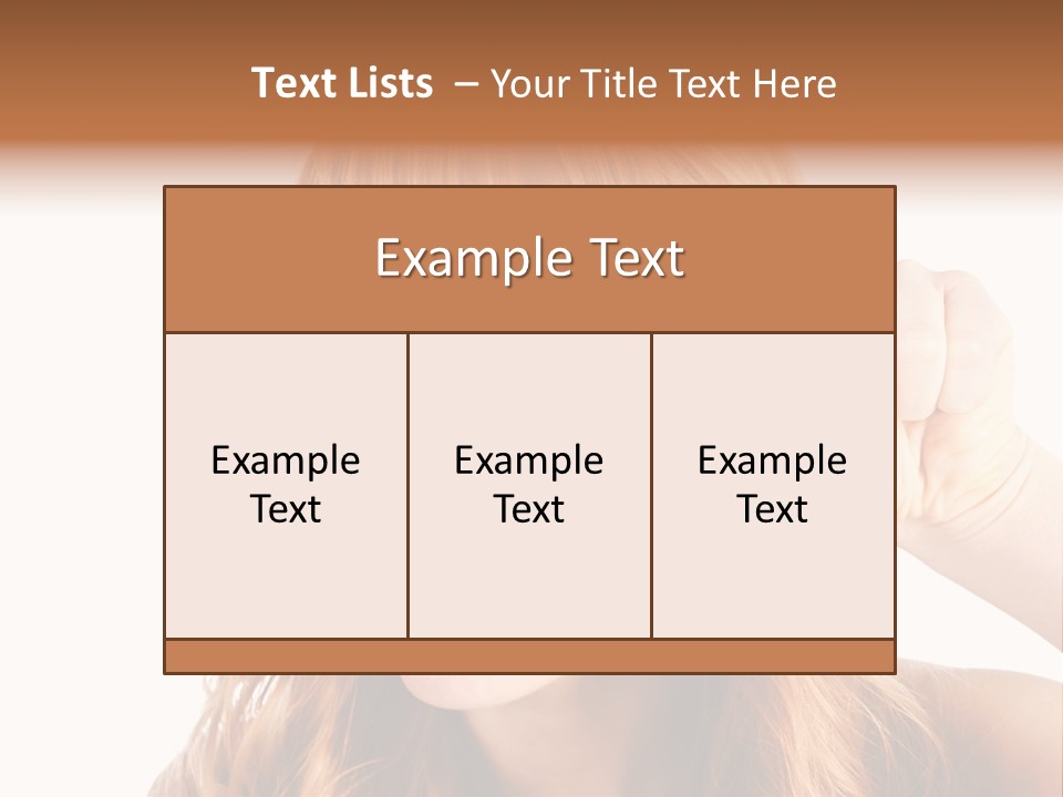 Spy Magnifying Shot PowerPoint Template
