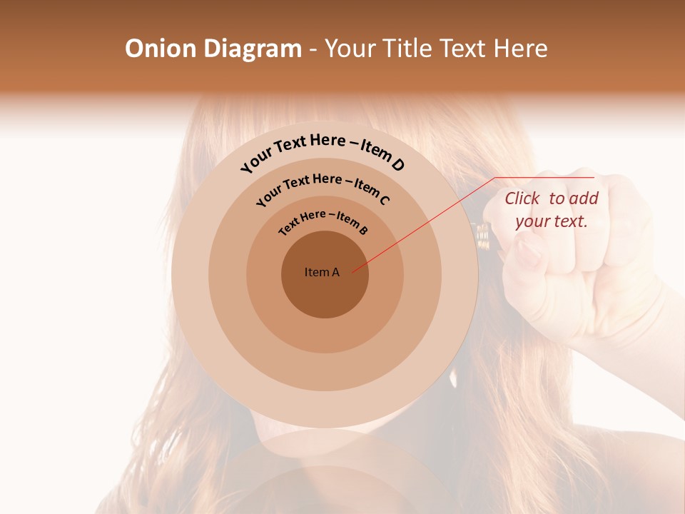 Spy Magnifying Shot PowerPoint Template