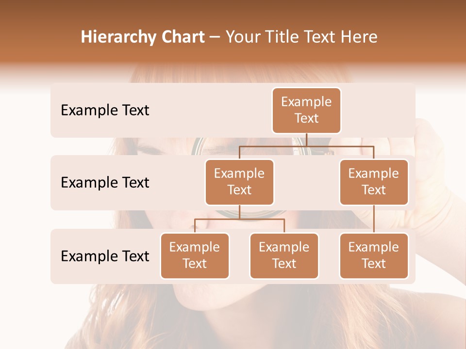 Spy Magnifying Shot PowerPoint Template