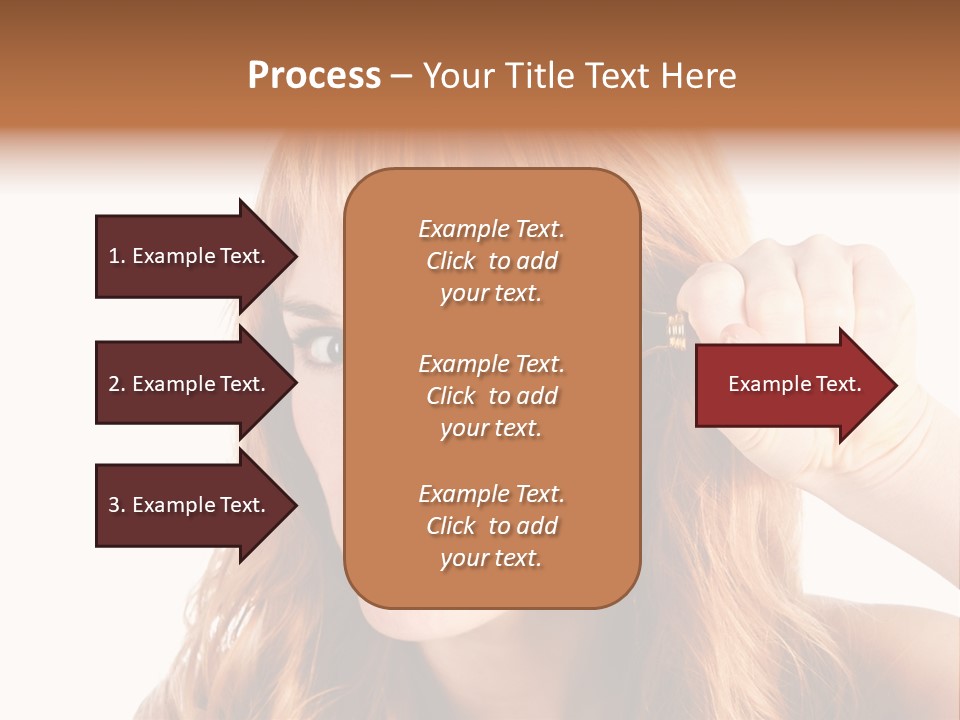 Spy Magnifying Shot PowerPoint Template
