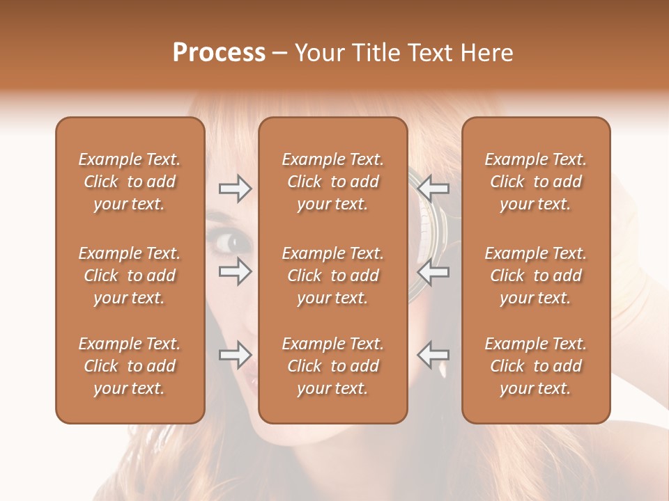 Spy Magnifying Shot PowerPoint Template