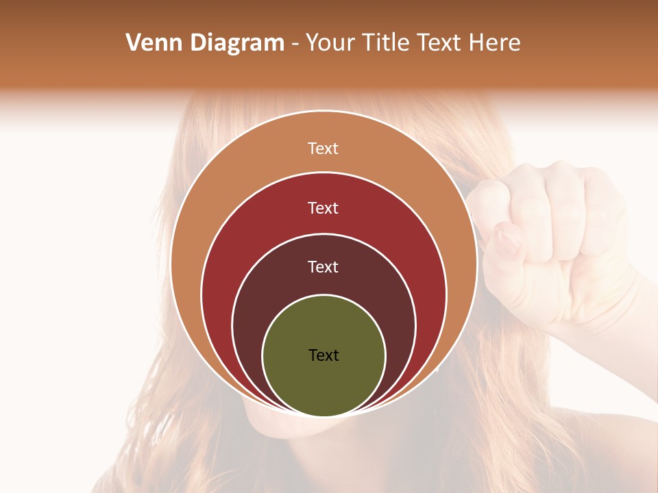 Spy Magnifying Shot PowerPoint Template