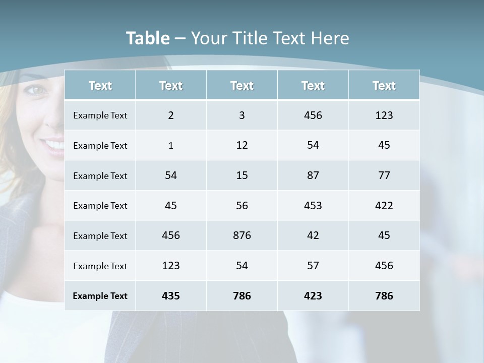 Expertise Staff Successful PowerPoint Template