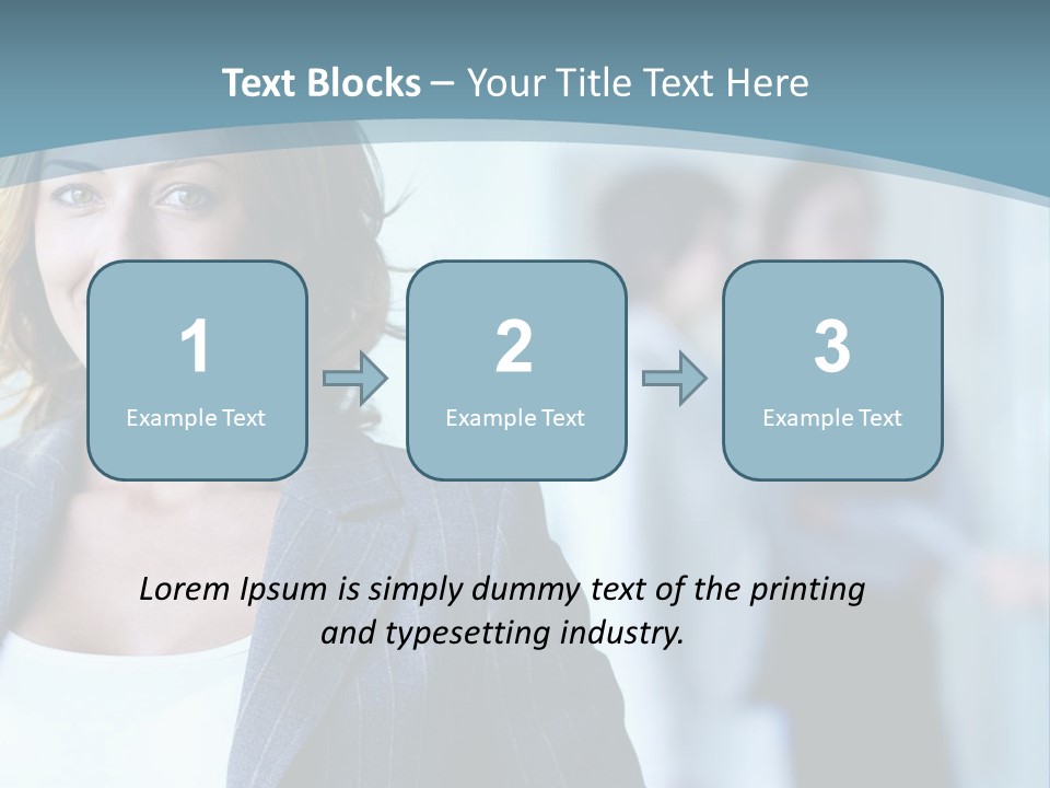Expertise Staff Successful PowerPoint Template