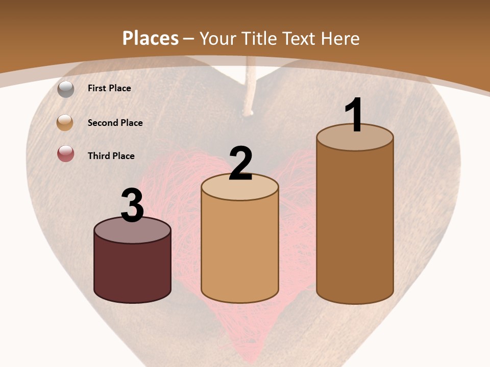 Romance Present Wooden PowerPoint Template