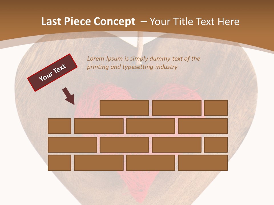 Romance Present Wooden PowerPoint Template