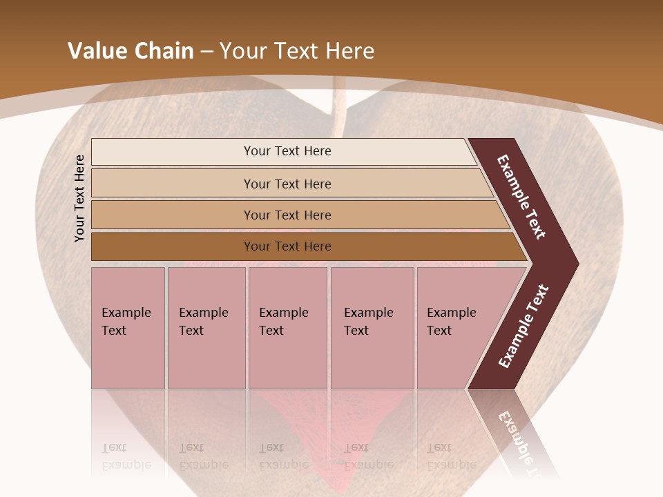 Romance Present Wooden PowerPoint Template