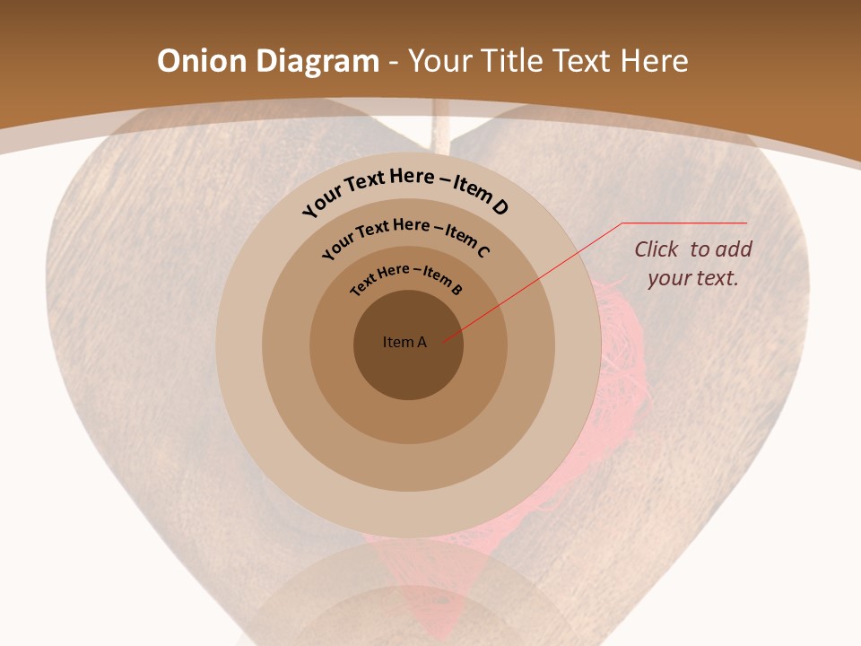 Romance Present Wooden PowerPoint Template