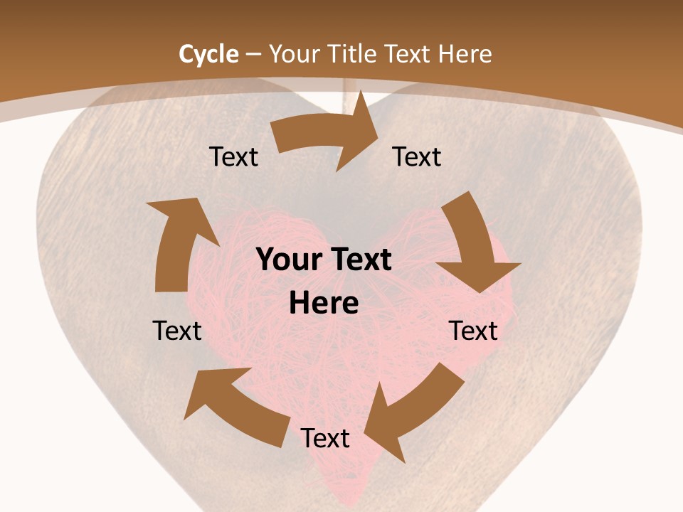 Romance Present Wooden PowerPoint Template