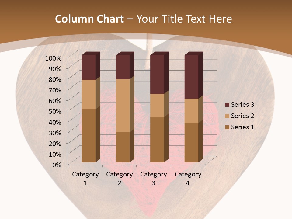 Romance Present Wooden PowerPoint Template
