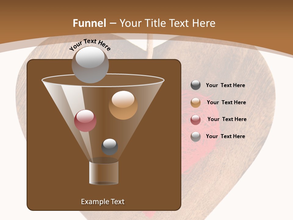 Romance Present Wooden PowerPoint Template