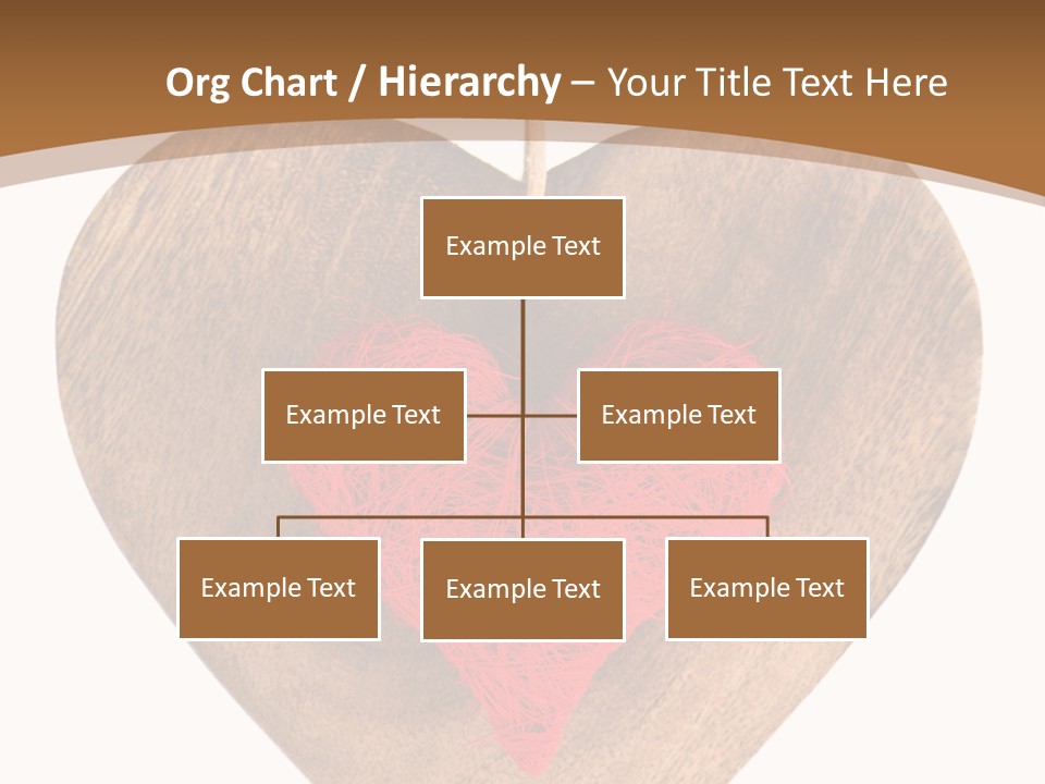 Romance Present Wooden PowerPoint Template