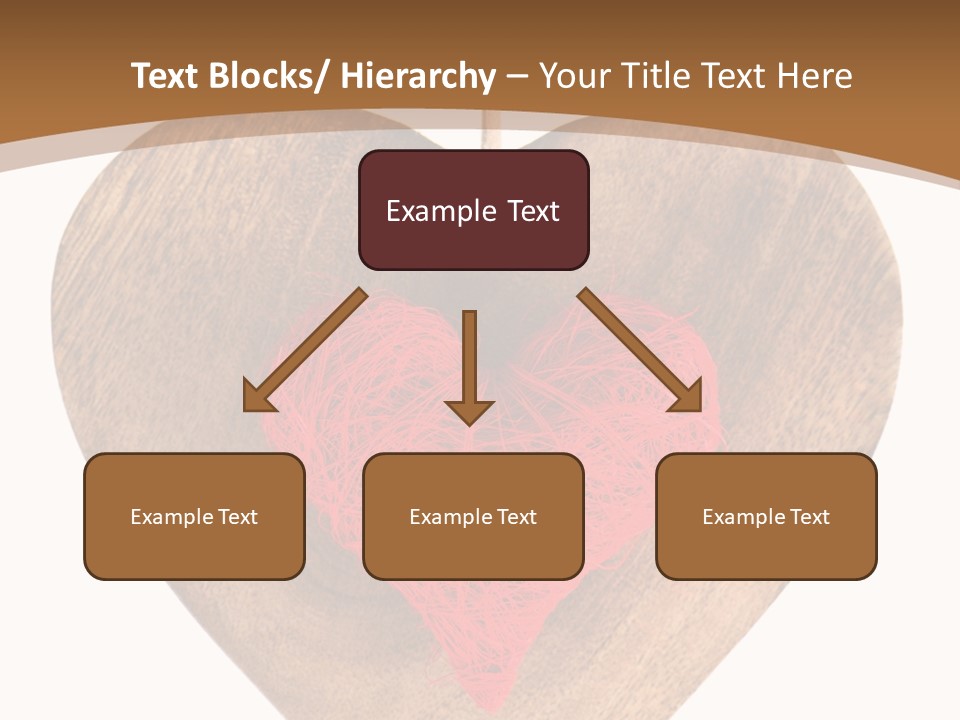Romance Present Wooden PowerPoint Template