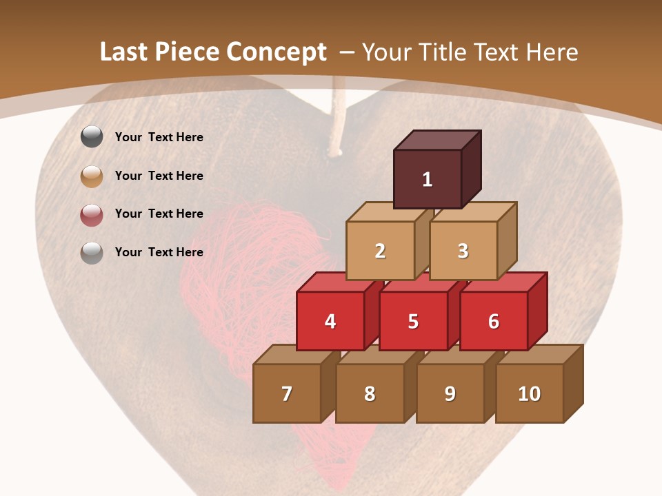 Romance Present Wooden PowerPoint Template