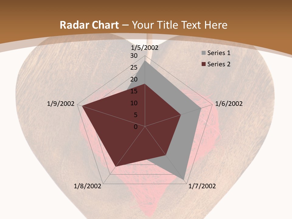 Romance Present Wooden PowerPoint Template