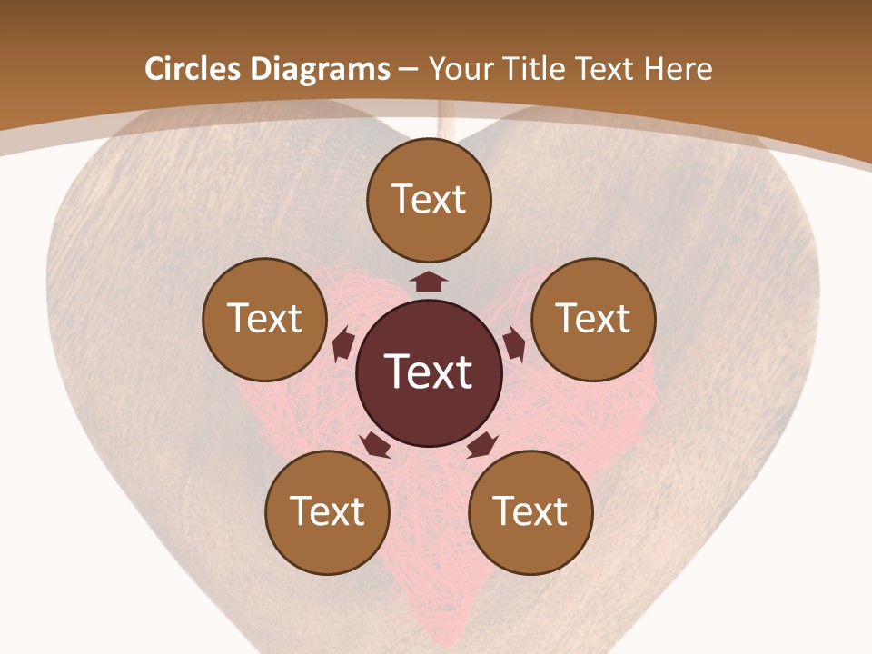 Romance Present Wooden PowerPoint Template