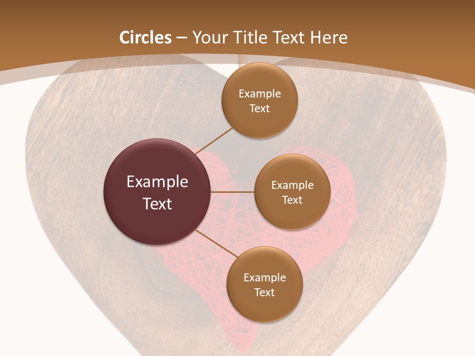 Romance Present Wooden PowerPoint Template