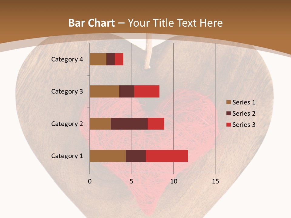 Romance Present Wooden PowerPoint Template