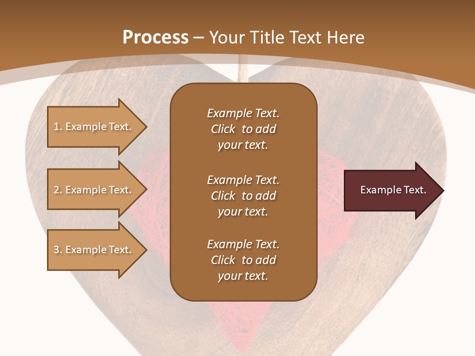 Romance Present Wooden PowerPoint Template