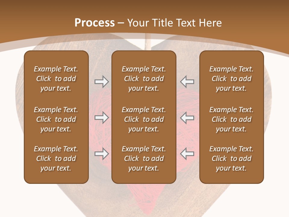 Romance Present Wooden PowerPoint Template