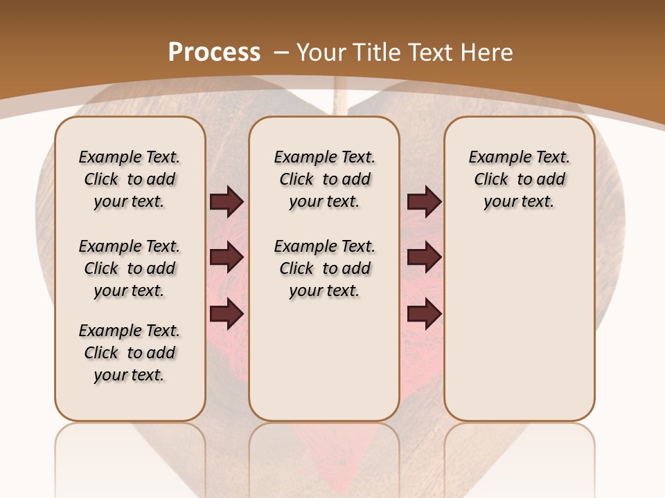 Romance Present Wooden PowerPoint Template