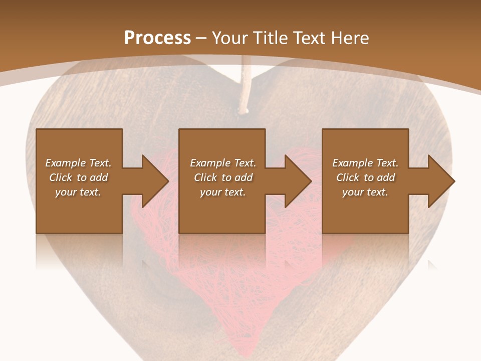 Romance Present Wooden PowerPoint Template