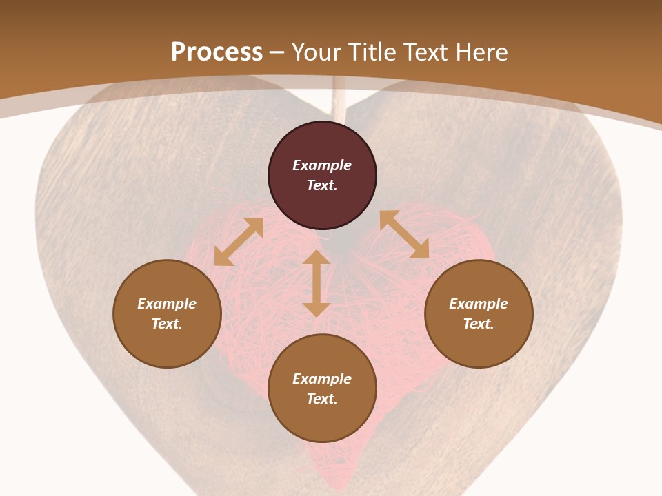 Romance Present Wooden PowerPoint Template