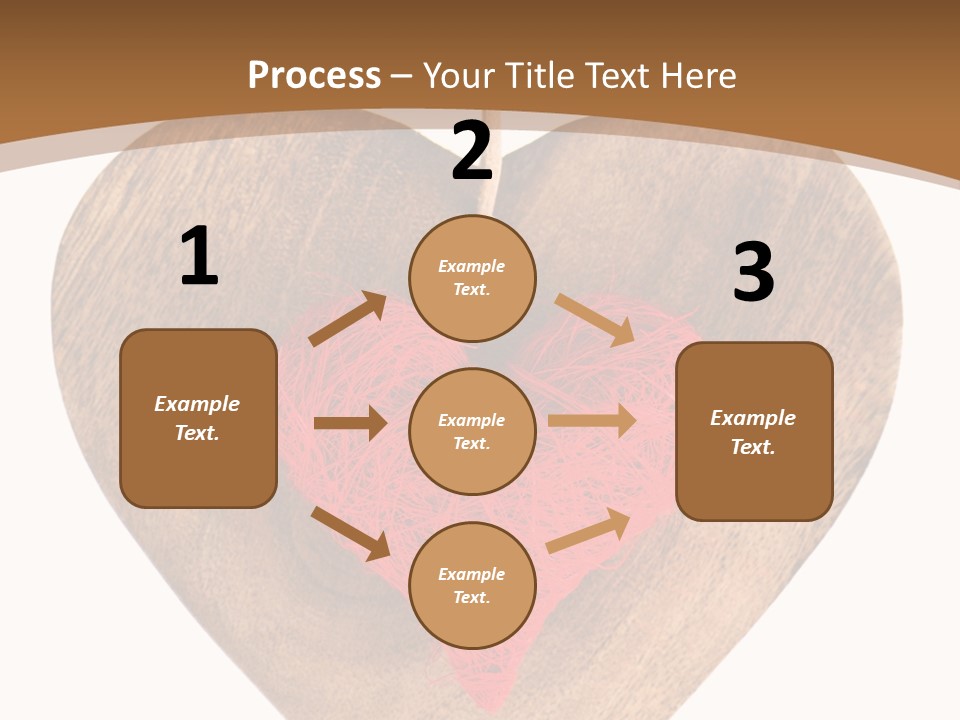 Romance Present Wooden PowerPoint Template