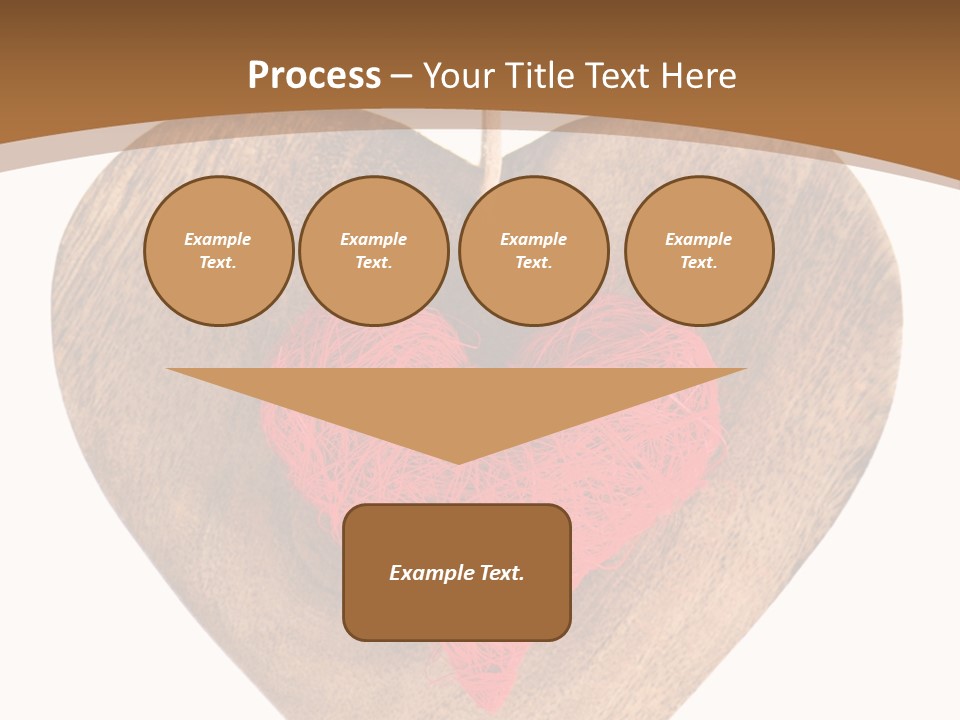 Romance Present Wooden PowerPoint Template