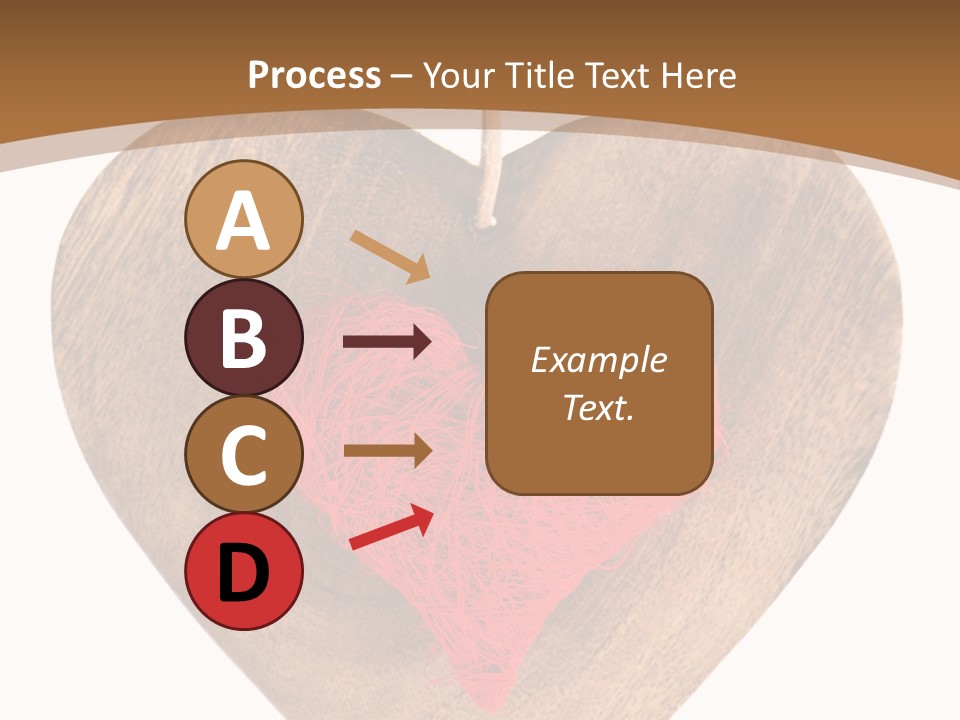 Romance Present Wooden PowerPoint Template